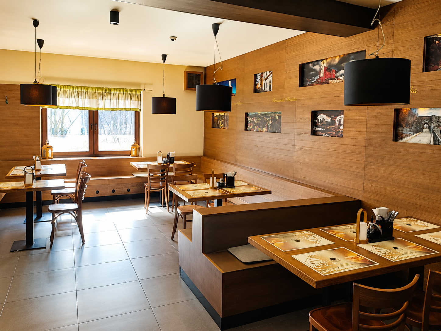 Restaurace interiér